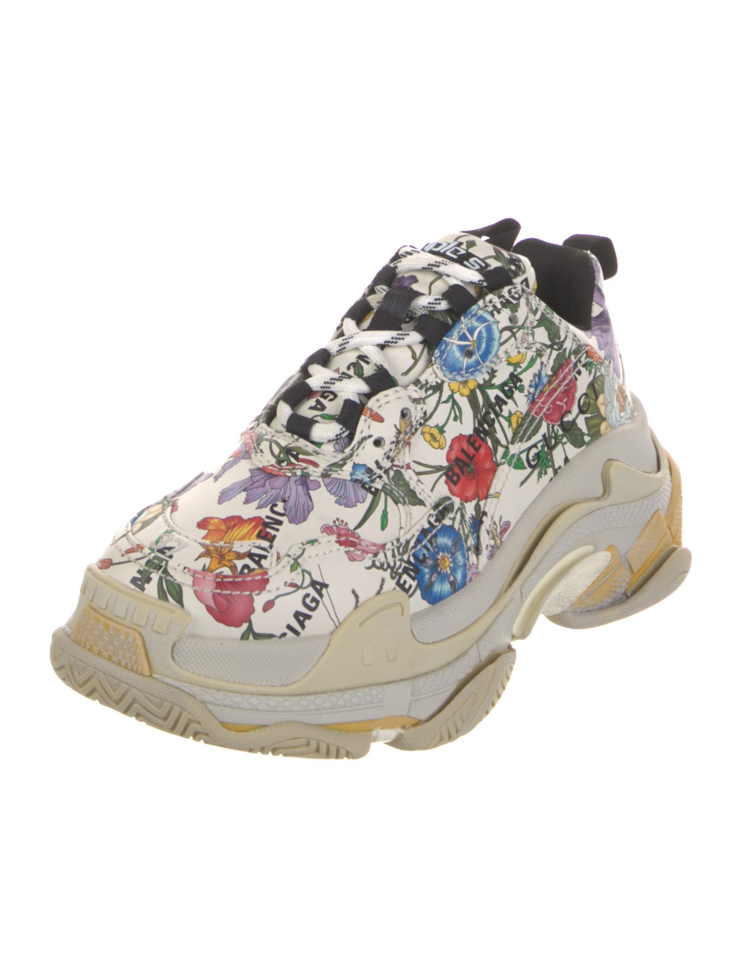 Gucci x Balenciaga Triple S 'The Hacker Project' Chunky Sneakers