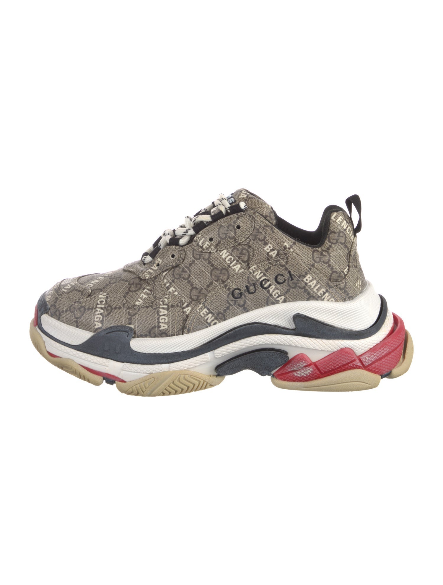 Gucci x Balenciaga Triple S 'The Hacker Project' Chunky Sneakers