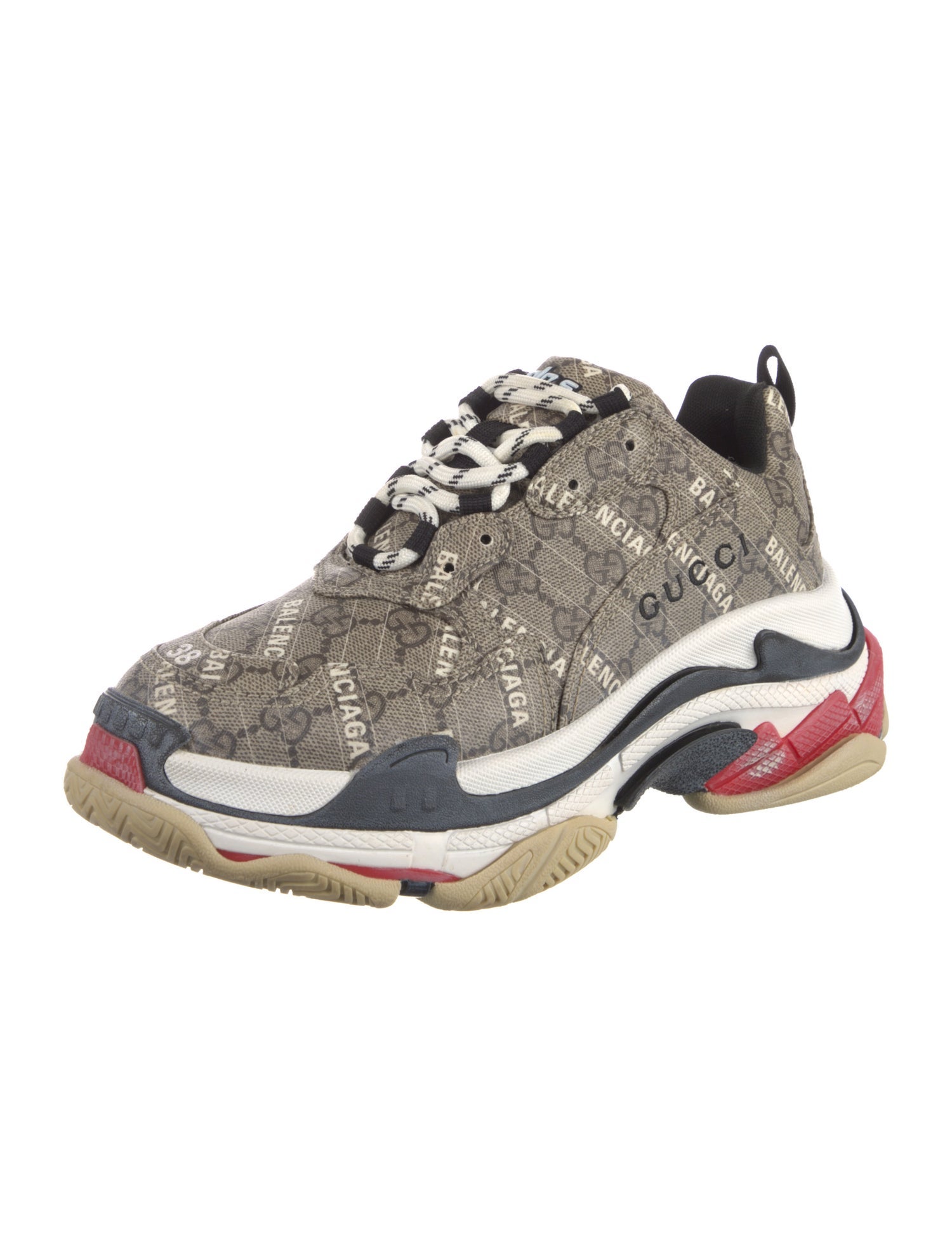 Gucci x Balenciaga Triple S 'The Hacker Project' Chunky Sneakers