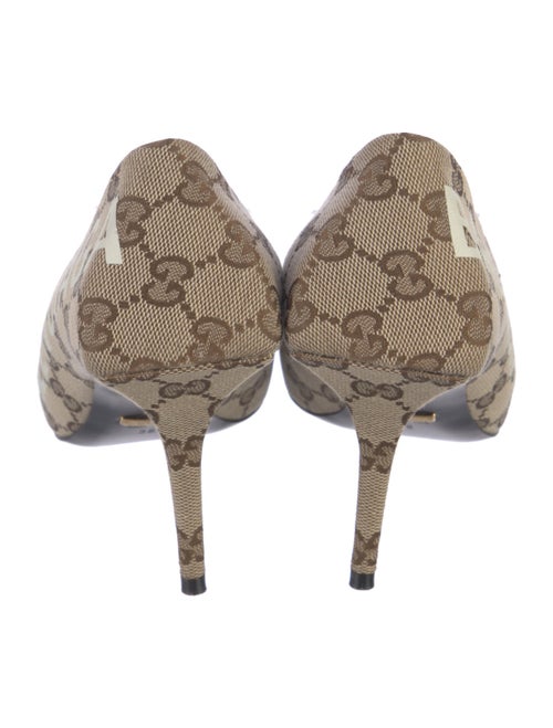 Gucci x Balenciaga The Hacker Project Knife GG Canvas Pumps