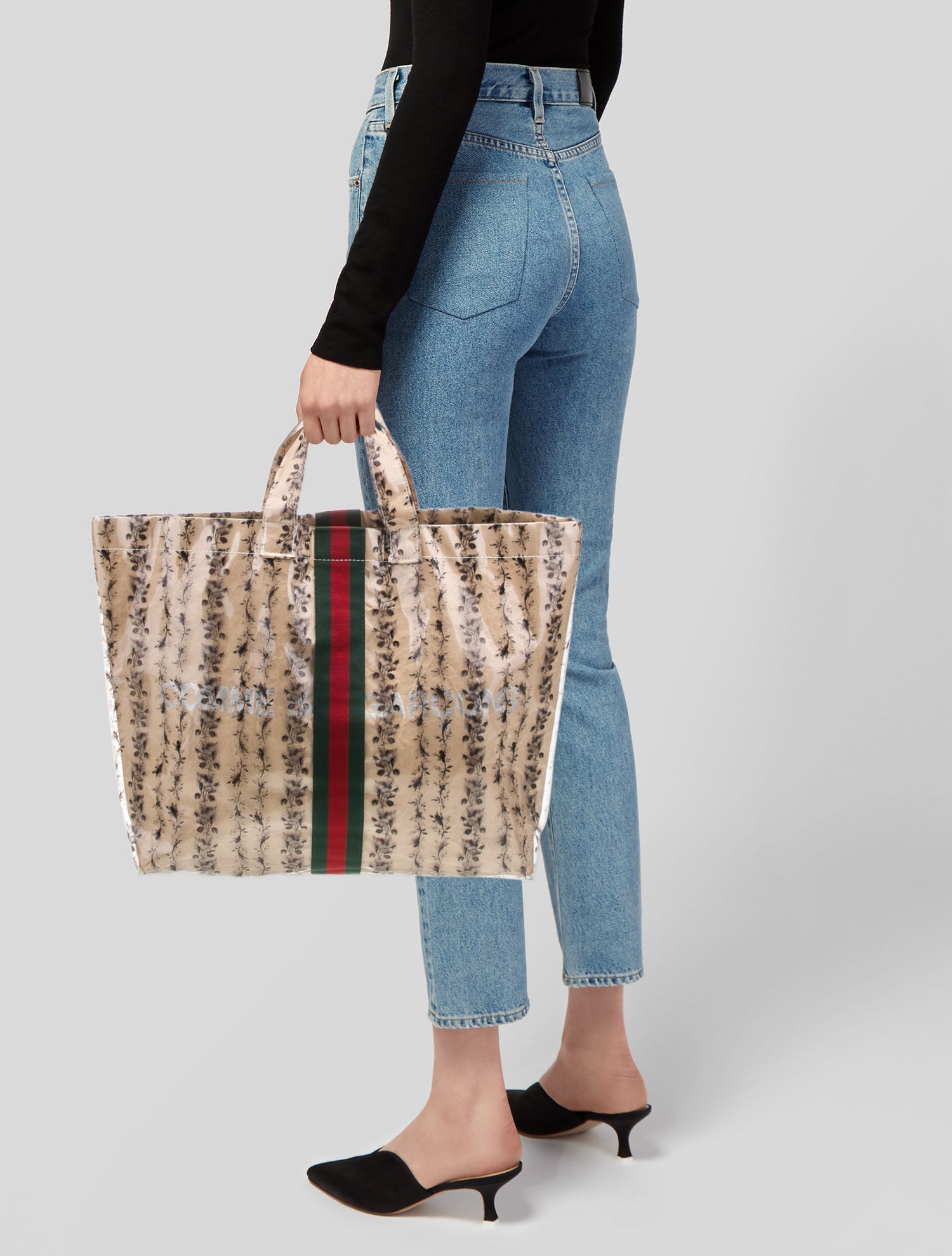 Gucci x COMME des GARÇONS Web Tote