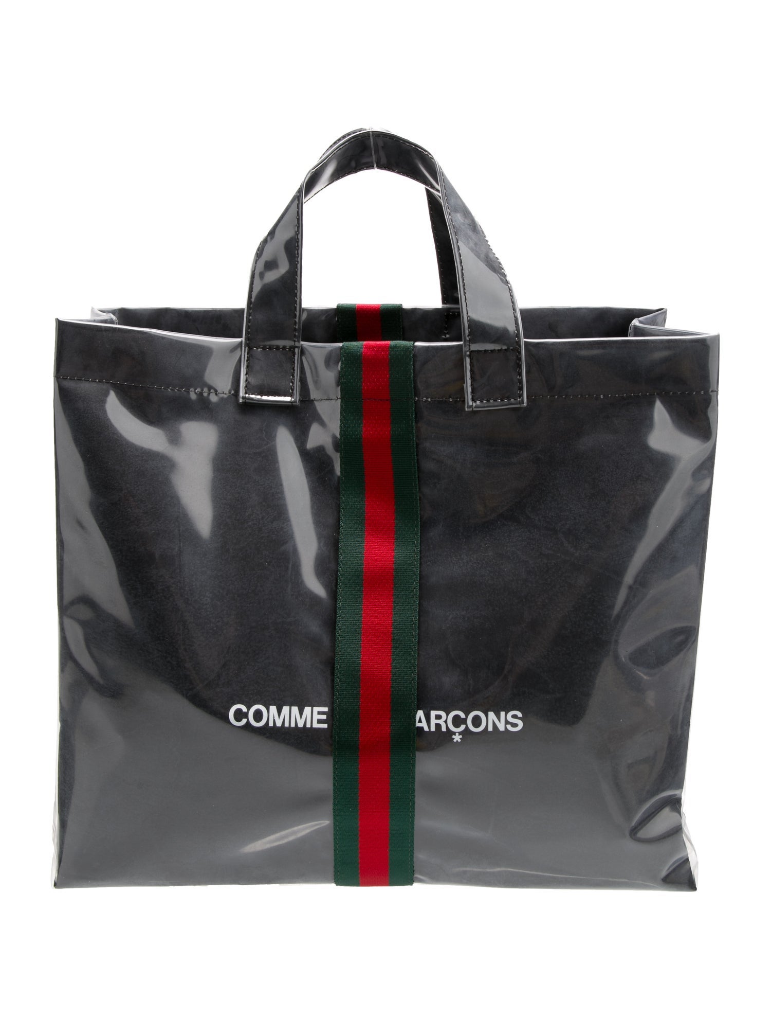 GUCCI x COMME des GARÇONS PVC バッグ ブラック Travel bag Gucci x Comme des garçons Black in Plastic - 44700640