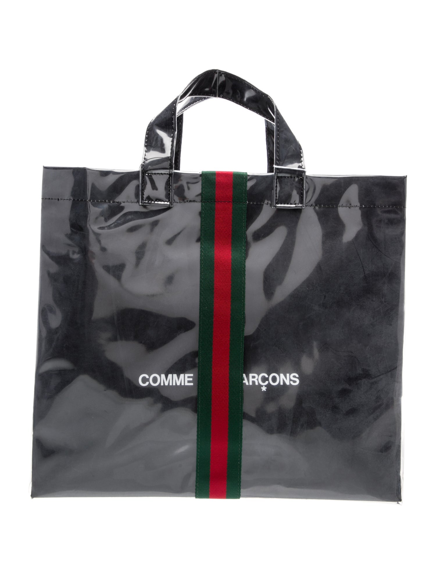 Gucci x COMME des GARÇONS PVC Tote w/ Tags
