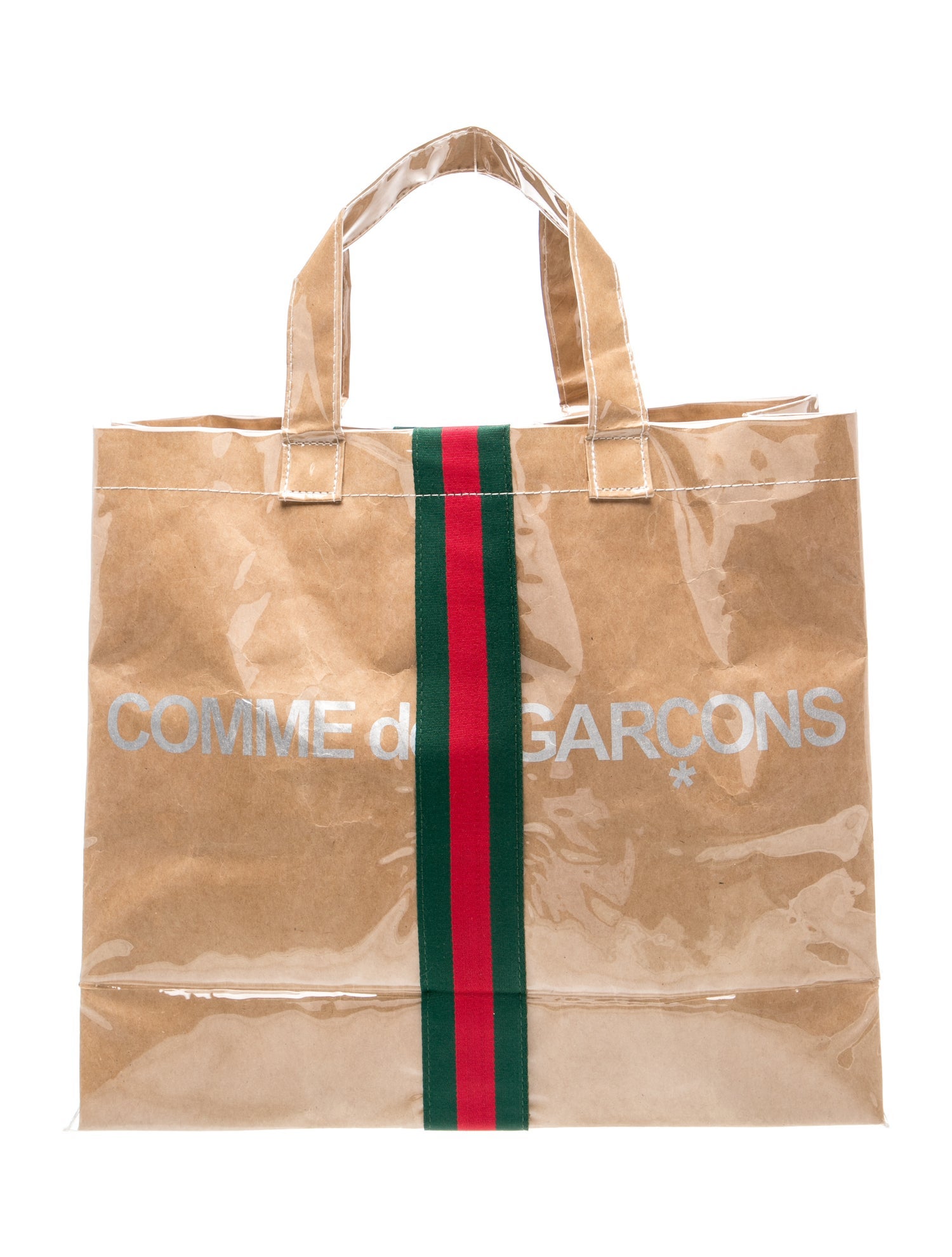 Gucci x COMME des GARÇONS PVC Tote - Clear Totes, Handbags