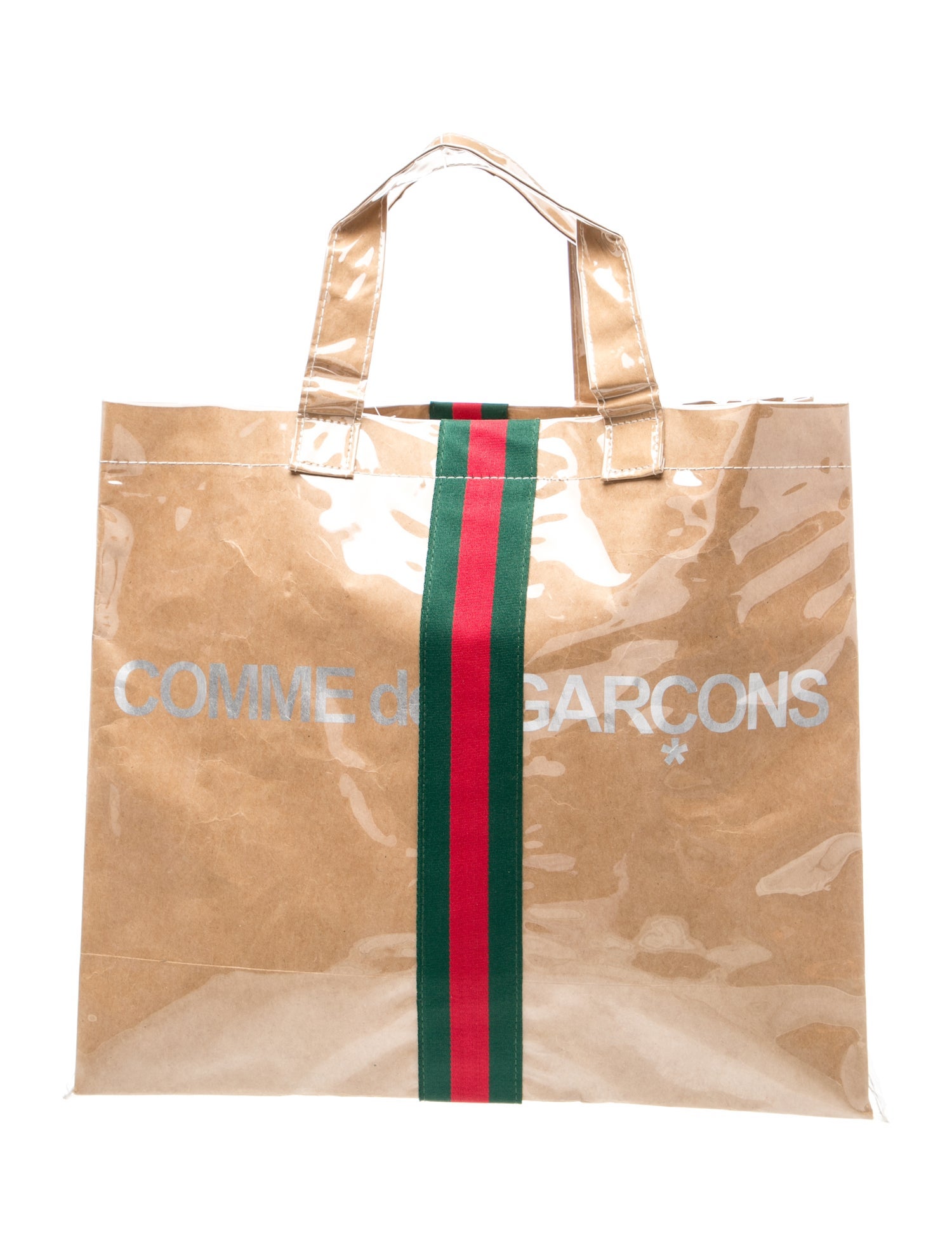 Gucci x COMME des GARÇONS PVC Tote - Clear Totes, Handbags