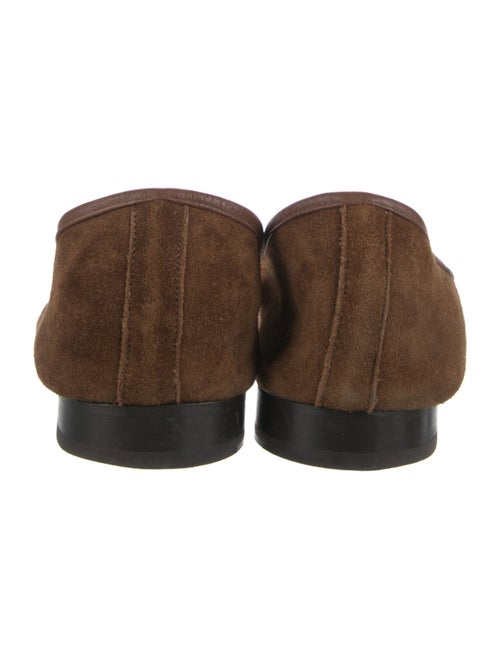 George Cleverley Suede Loafers