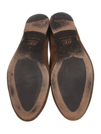 George Cleverley Suede Loafers