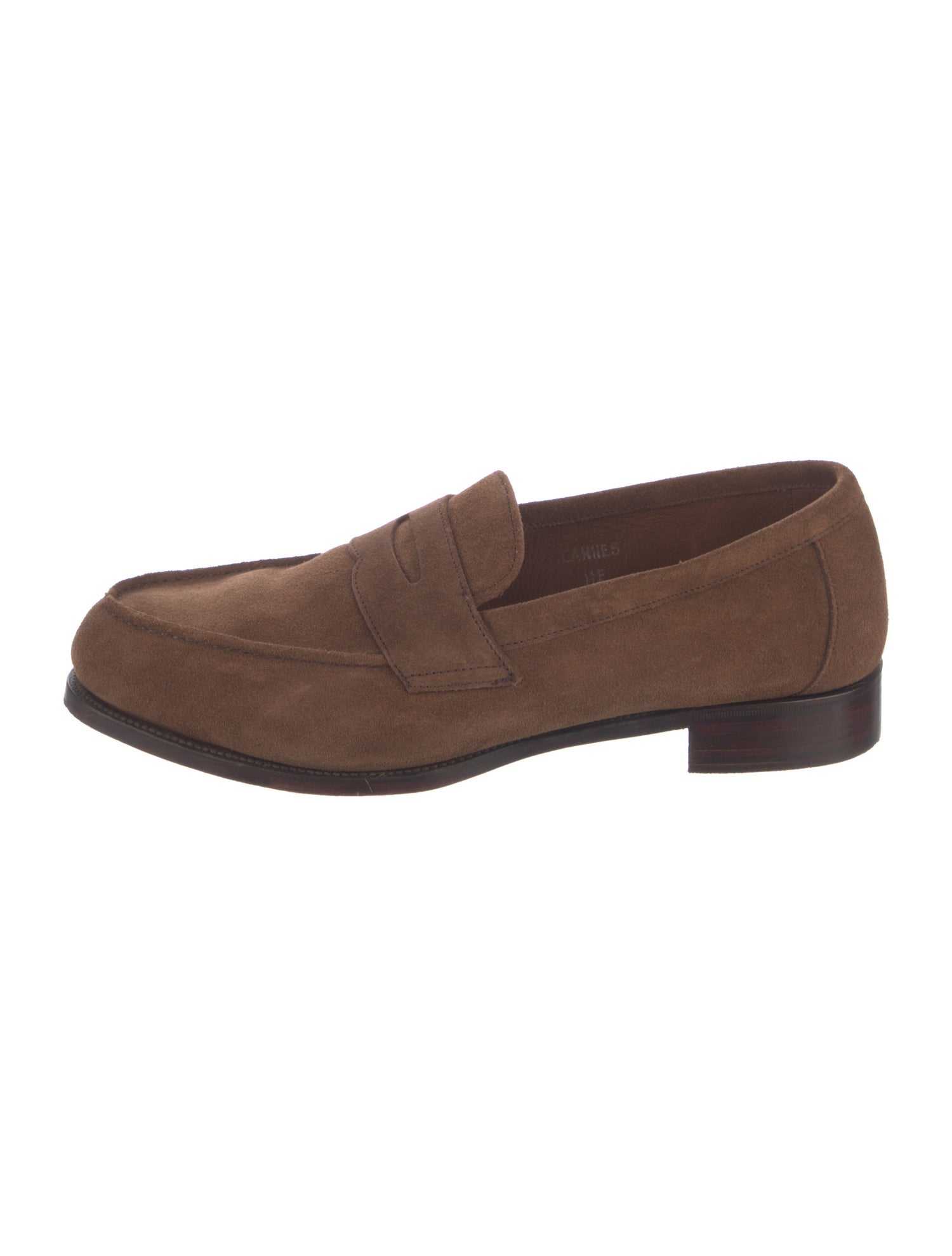 George Cleverley Suede Dress Loafers