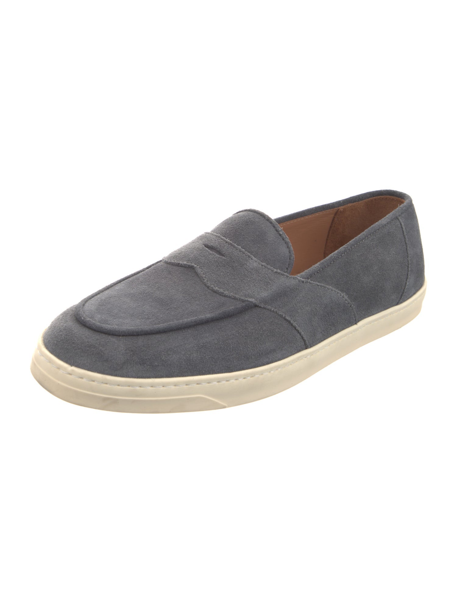 George Cleverley Suede Loafers