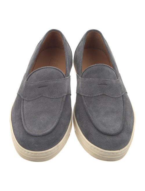 George Cleverley Suede Loafers