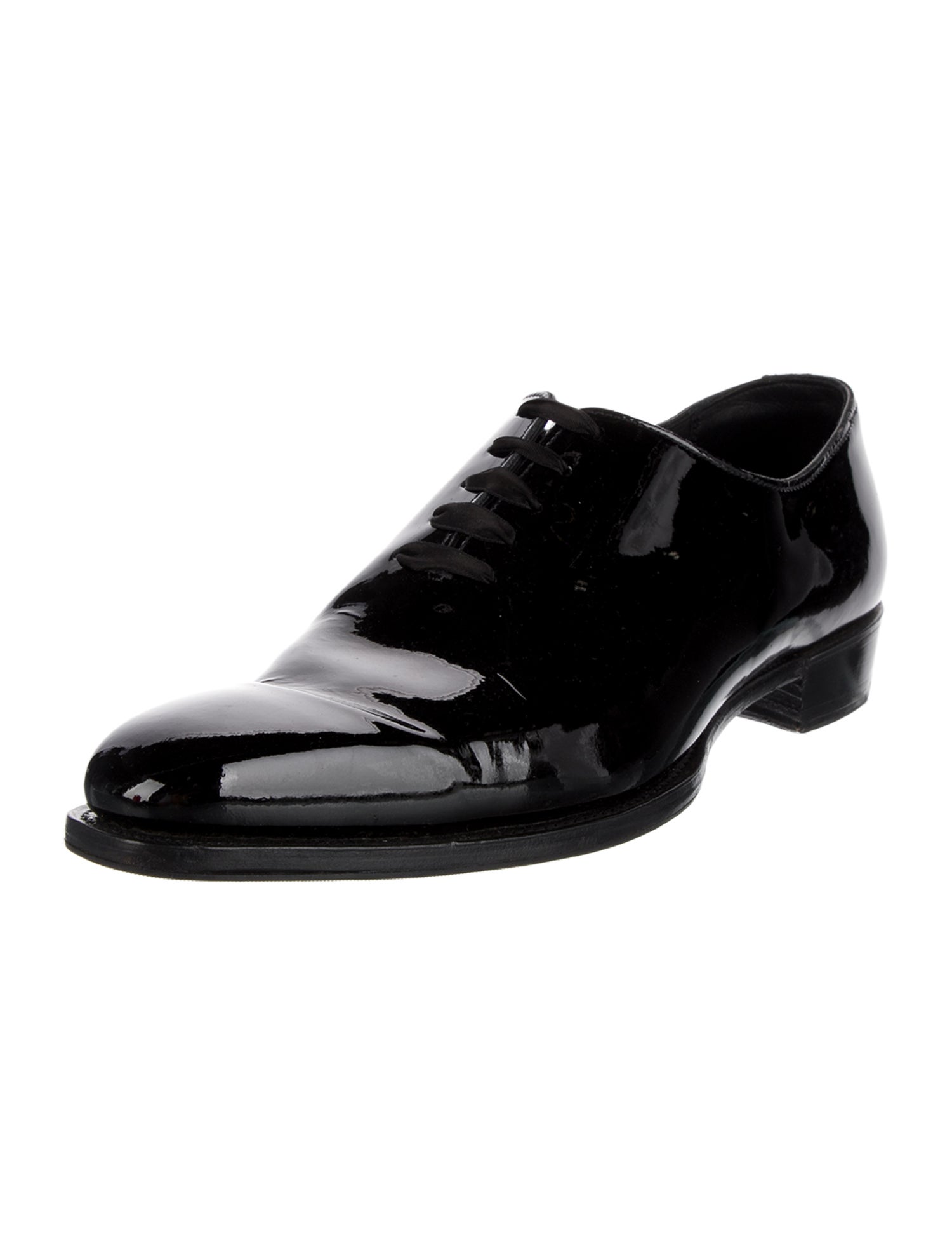 George Cleverley Patent Leather Oxfords