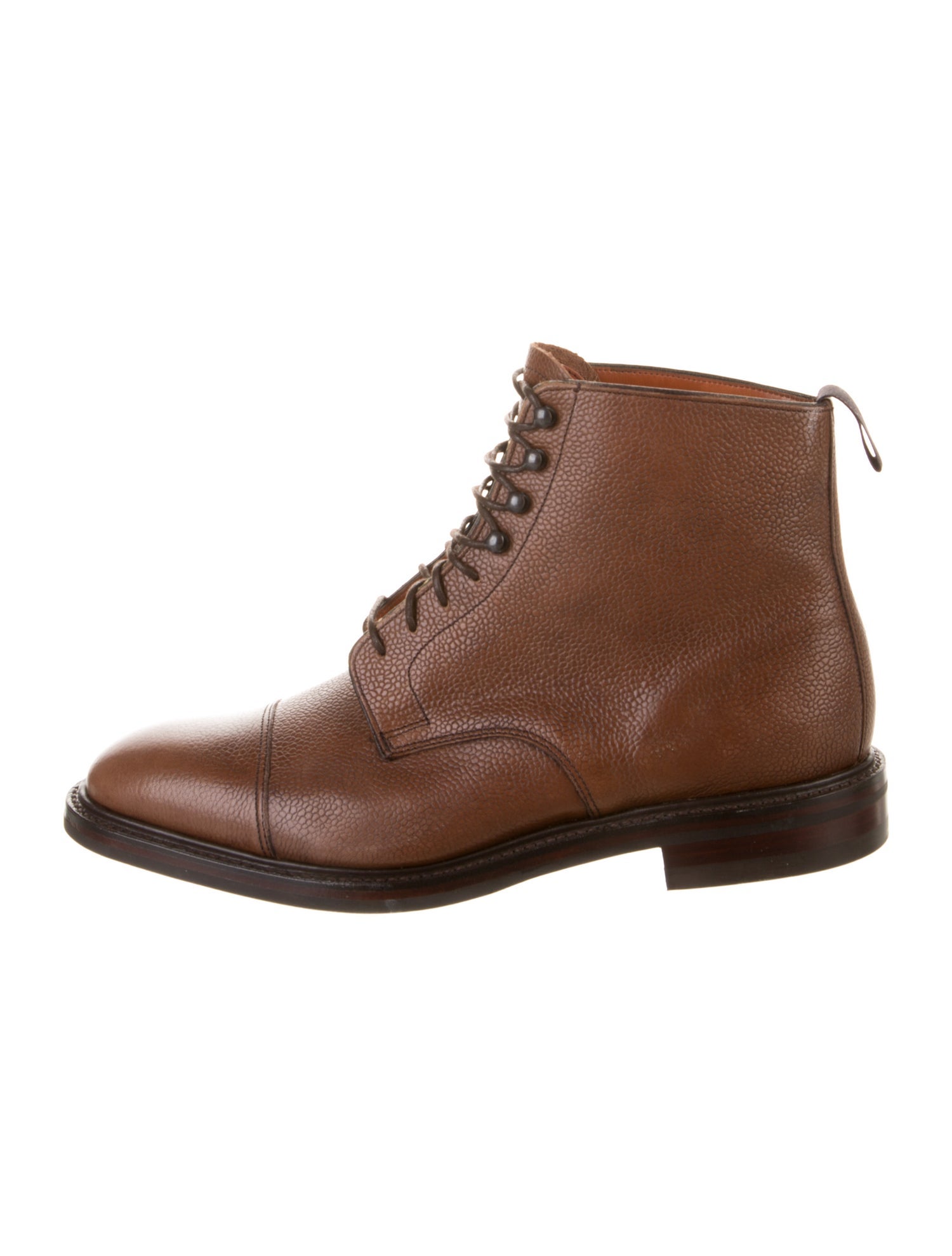 George Cleverley Leather Lace-Up Boots