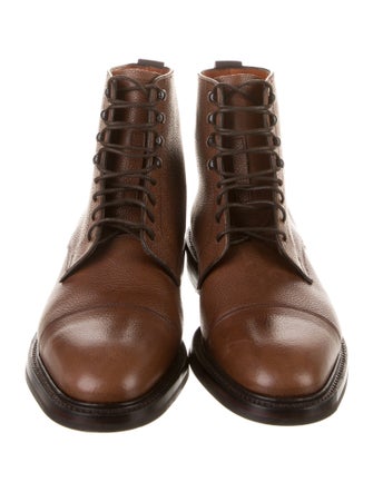 George Cleverley Leather Lace-Up Boots