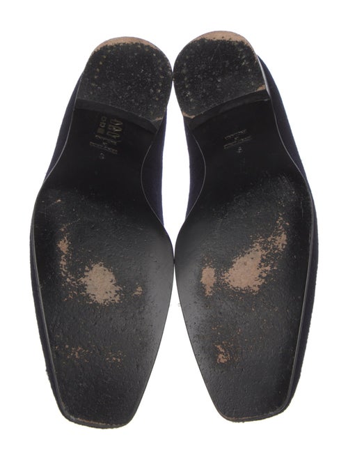 George Cleverley Velvet Loafers