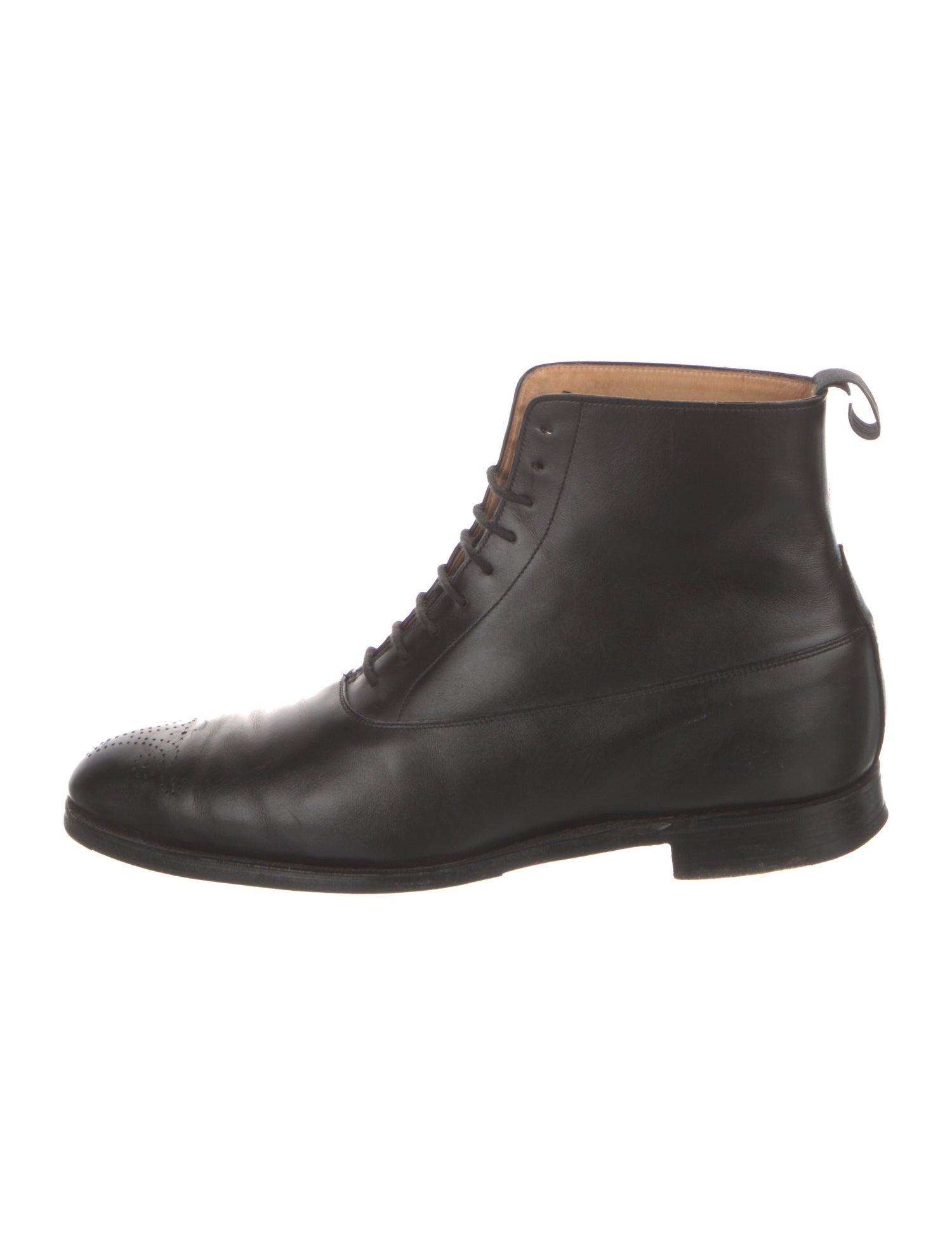 George Cleverley Leather Lace-Up Boots