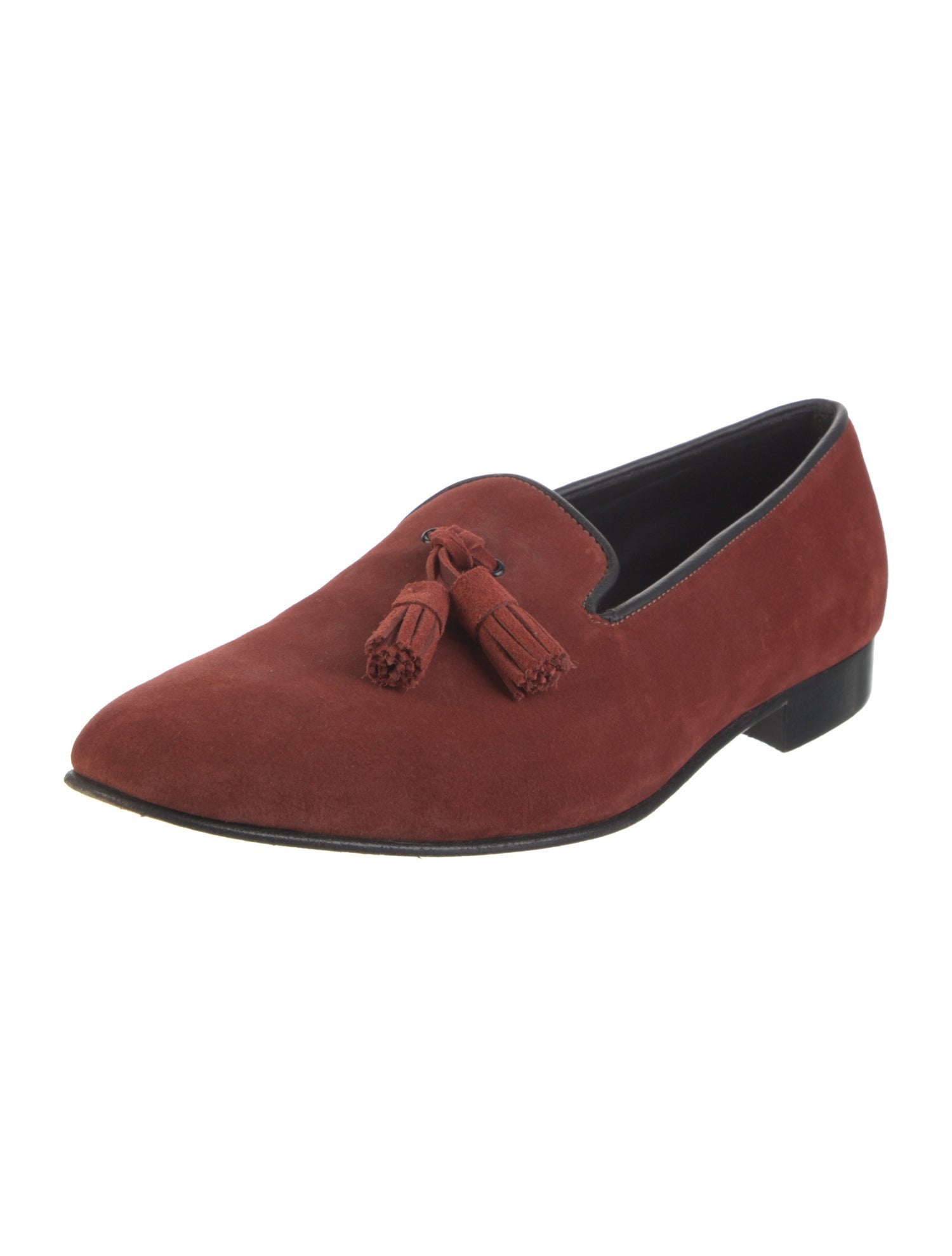 【専用】Salvatore Ferragamo Gancini Suede Salvatore Ferragamo Gancini Logo Suede Drivers - Brown Loafers