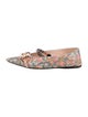 Gucci x Liberty Floral Print Chain-Link Accents Mary Jane Flats
