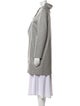 Gabriele Colangelo Fleece Colorblock Pattern Coat