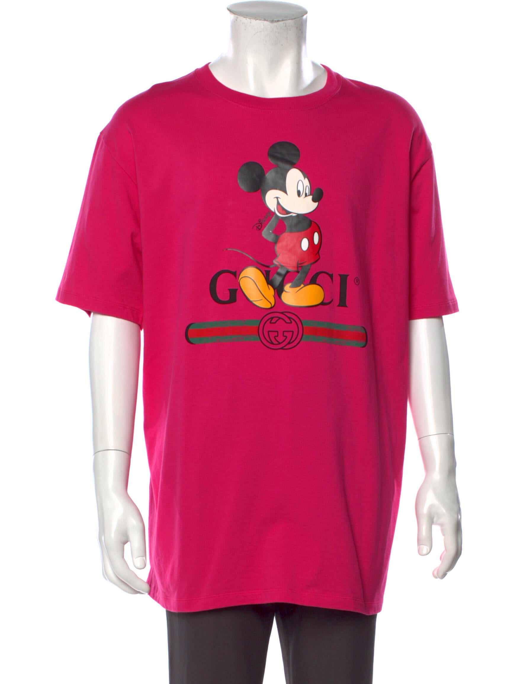 Gucci x Disney Web Accent Graphic Print T-Shirt