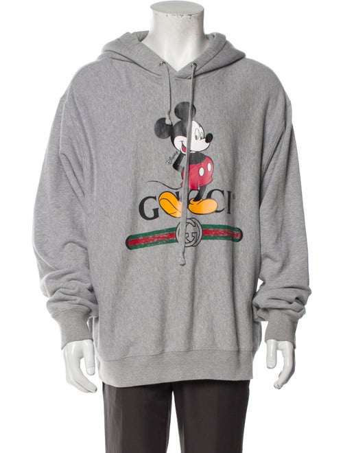 Gucci x Disney Web Accent Mickey Mouse Hoodie