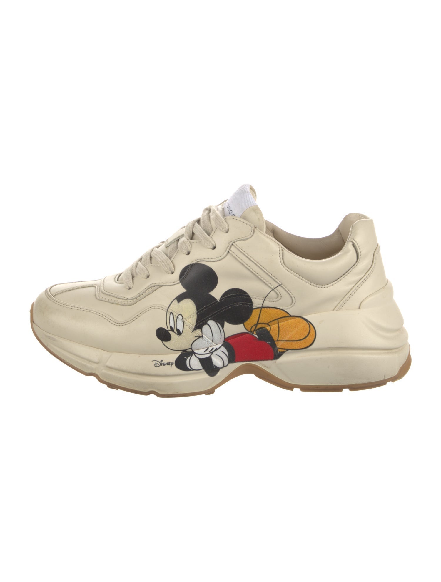 Gucci x Disney Leather Printed Sneakers