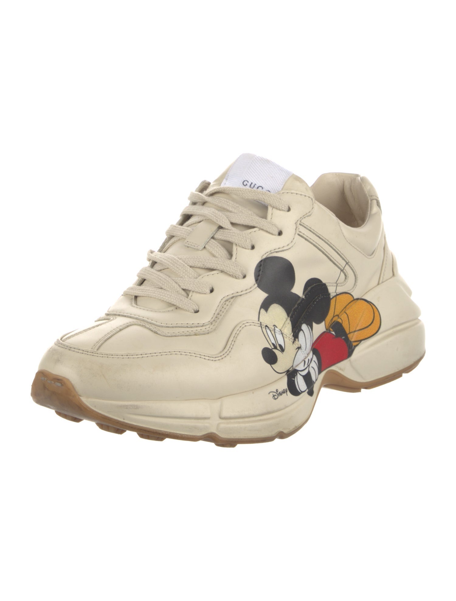 Gucci x Disney Leather Printed Sneakers