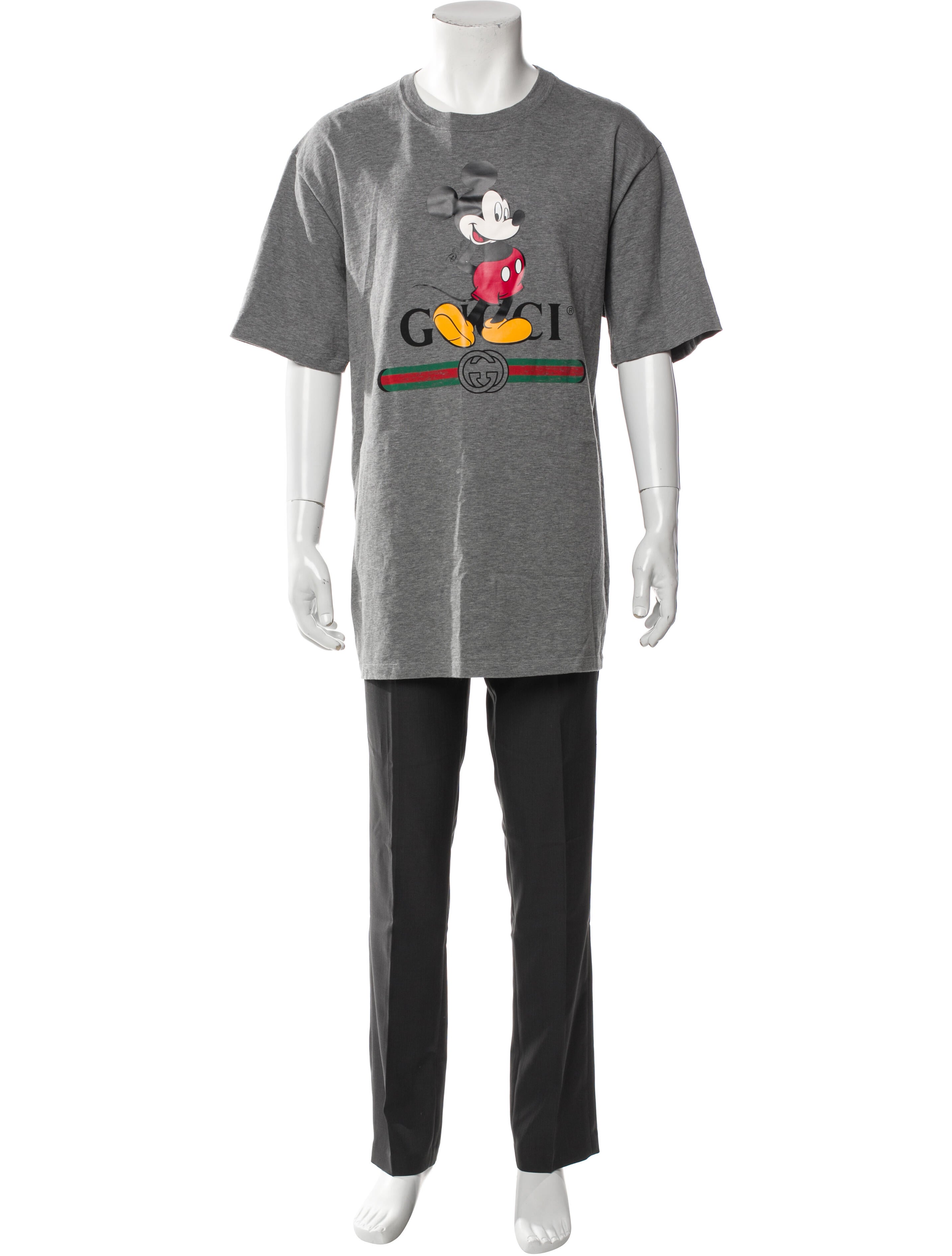 Gucci x Disney Graphic Print Crew Neck T-Shirt