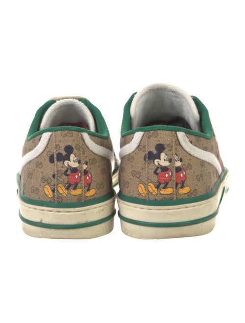 Gucci x Disney Web Accent Canvas Sneakers