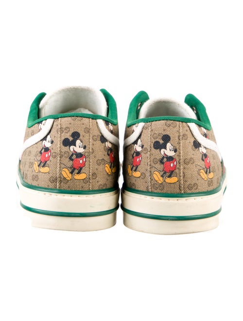 Gucci x Disney Web Accent Canvas Sneakers