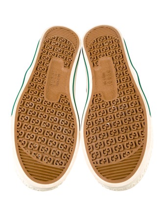 Gucci x Disney Web Accent Canvas Sneakers