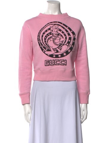 Gucci x Disney Knitwear Graphic Print Crew Neck Sweater S