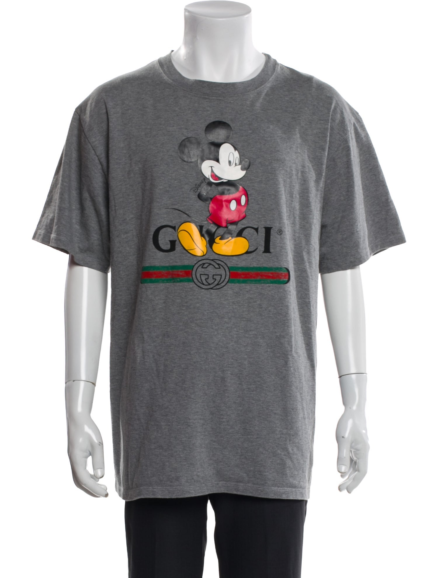 Gucci x Disney Web Accent Crew Neck T-Shirt