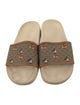 Gucci x Disney 'Mickey Mouse' Microguccissima Pattern Slides