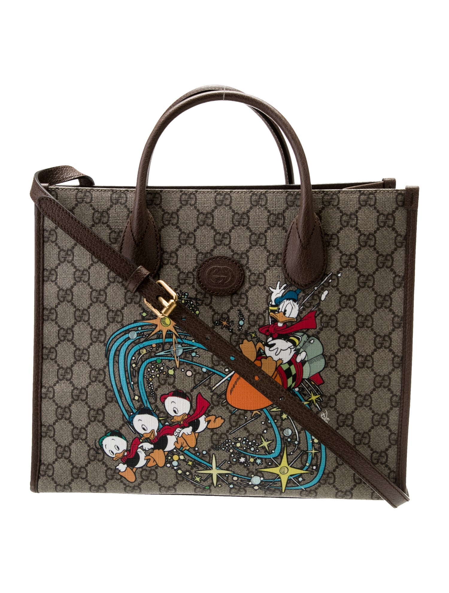 Gucci x Disney GG Supreme Briefcase