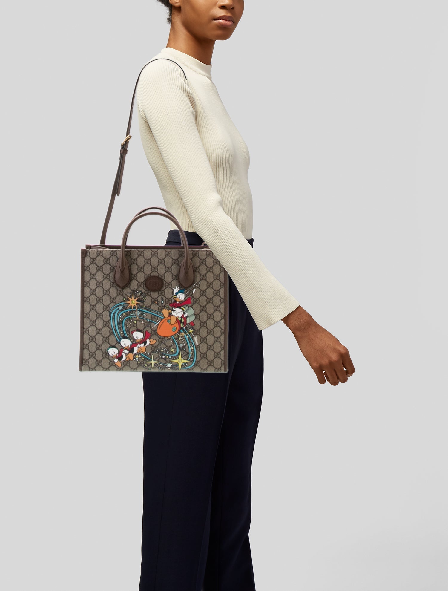 Gucci x Disney GG Supreme Briefcase