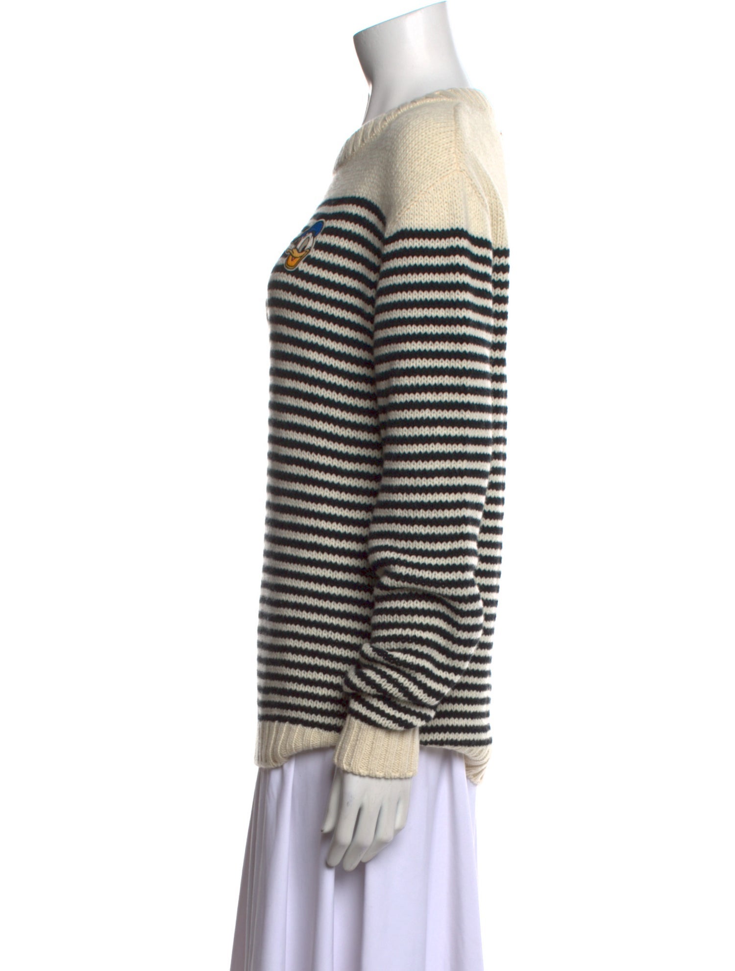 Gucci x Disney Striped Crew Neck Pullover