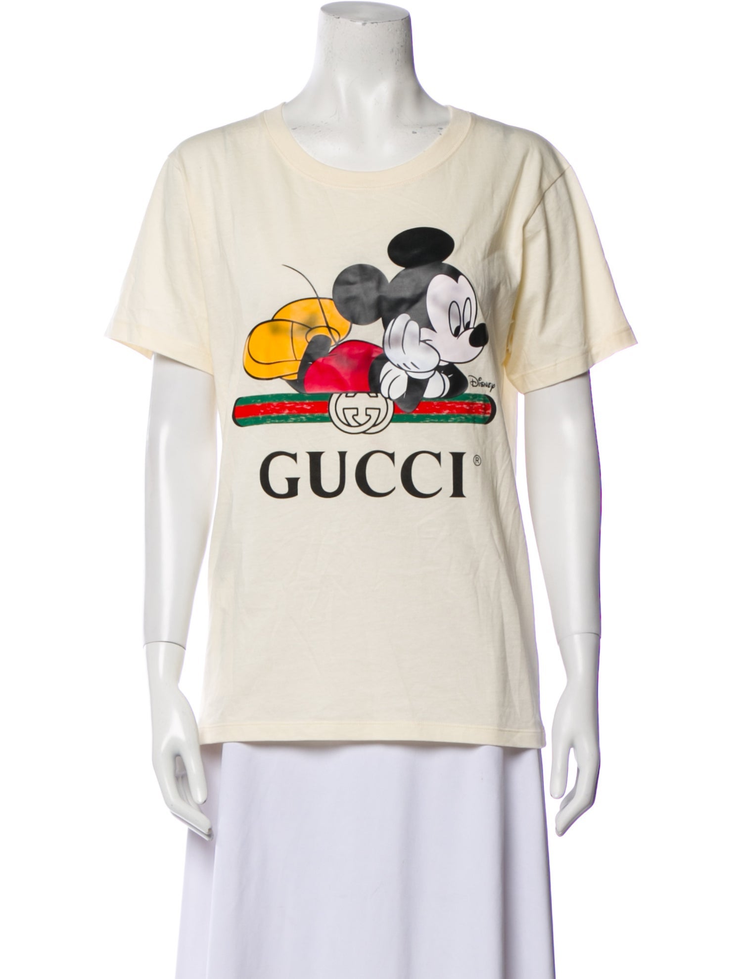 Gucci x Disney Graphic Print Crew Neck T-Shirt