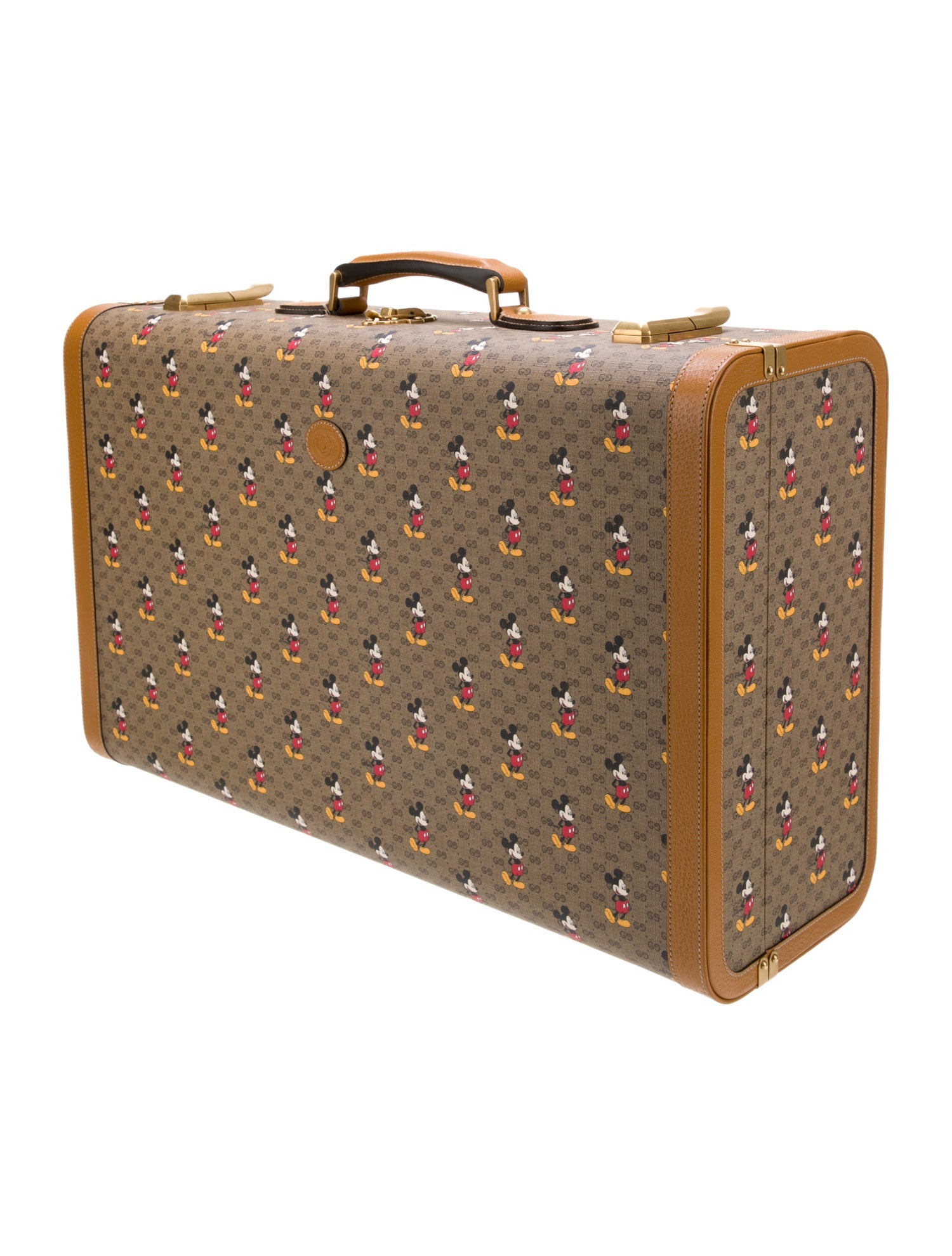Gucci x Disney "Mickey" GG Suitcase