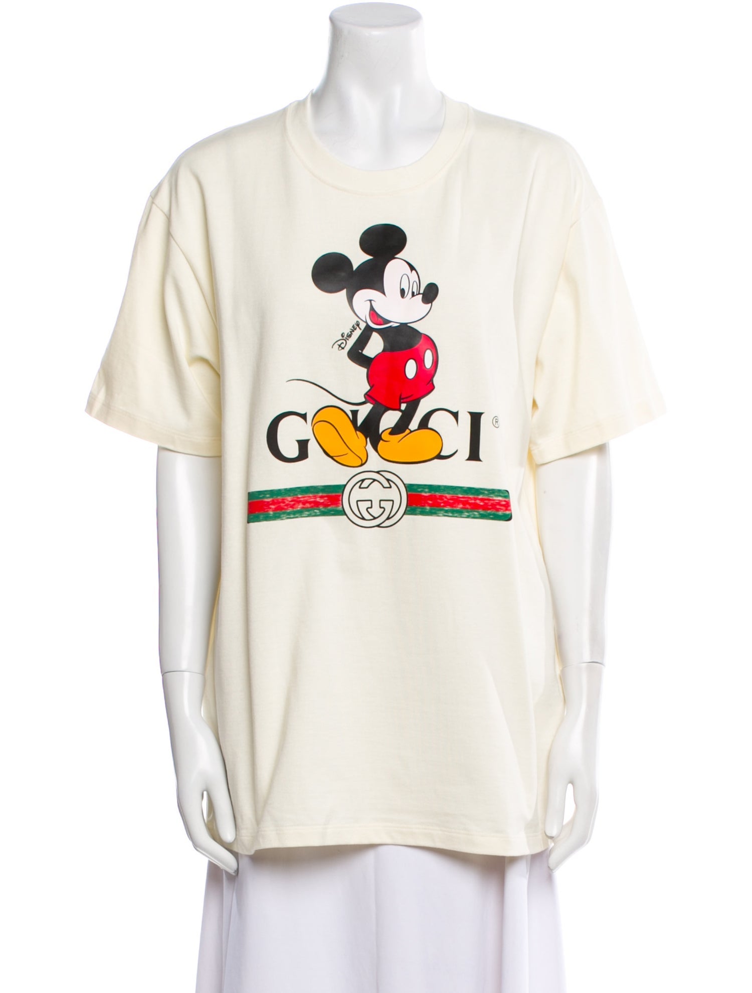 Gucci x Disney Graphic Print Crew Neck T-Shirt
