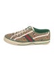 Gucci x Disney Web Accent Canvas Sneakers