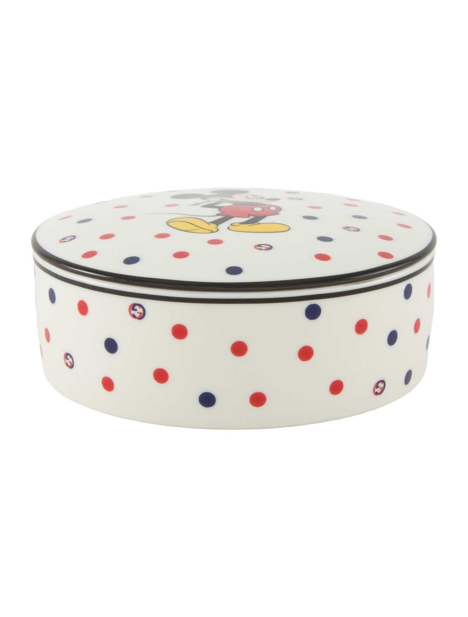 Gucci x Disney Mickey Mouse Round Porcelain Box