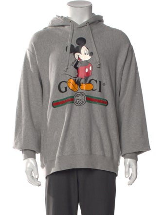 Gucci x Disney Web Accent 'Mickey Mouse' Hoodie