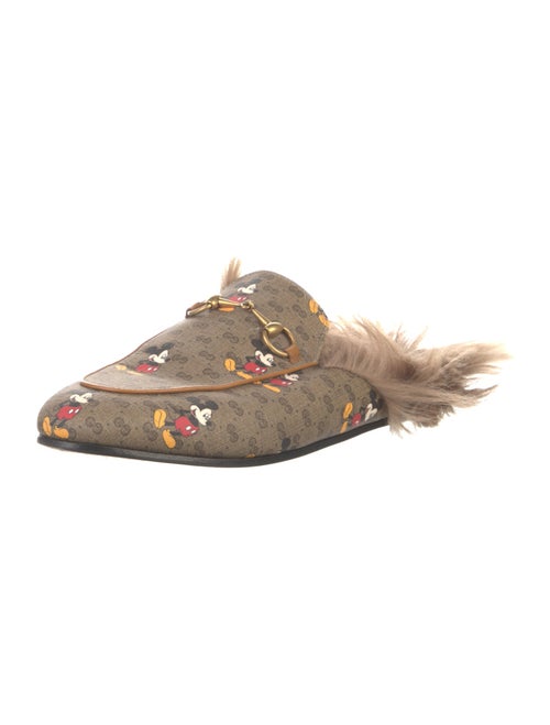 Gucci x Disney Princetown Horsebit Accent Mules