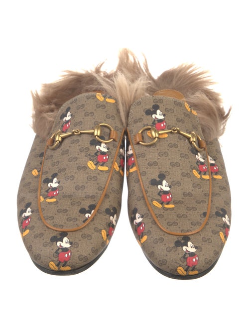 Gucci x Disney Princetown Horsebit Accent Mules