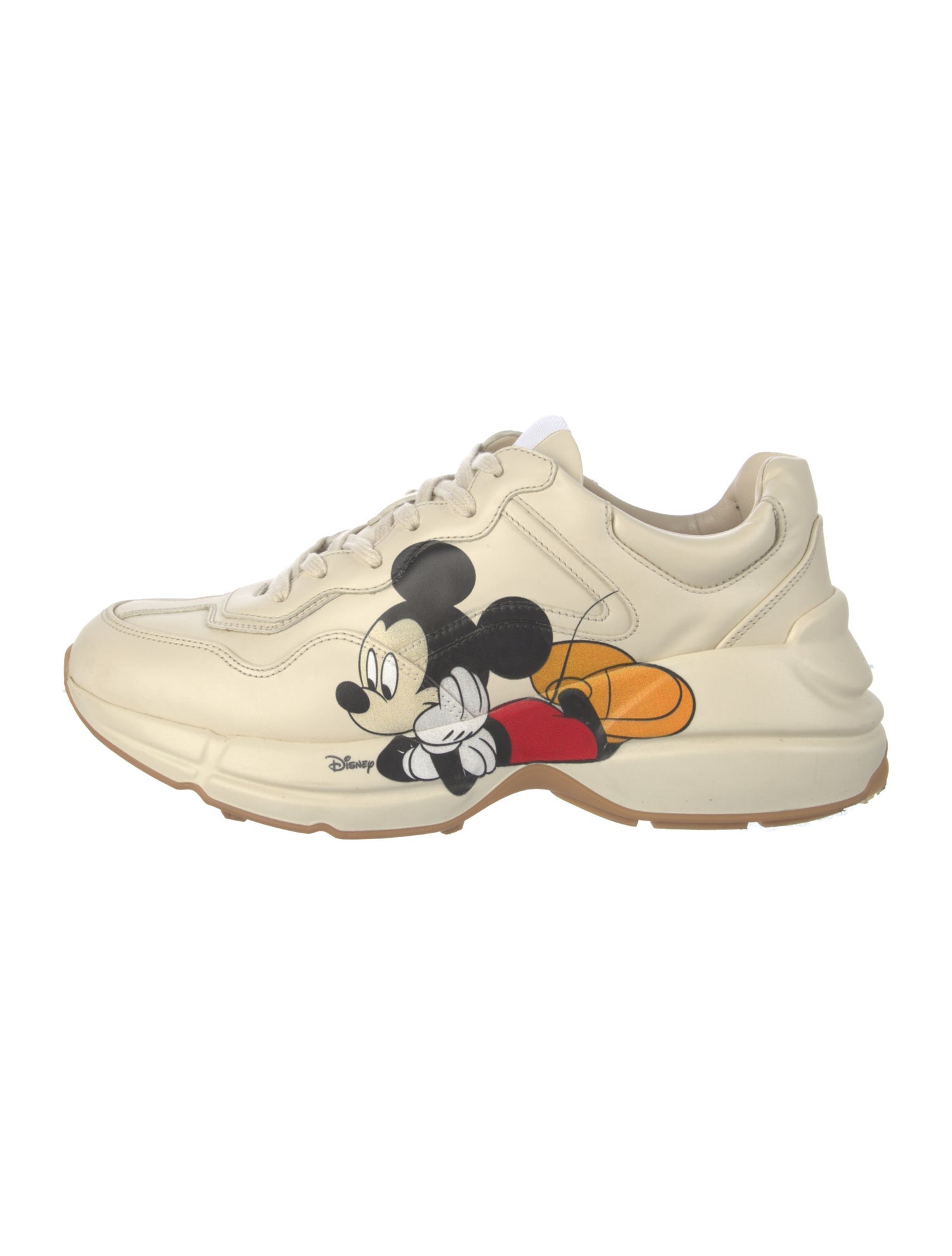 Gucci x Disney Leather Printed Sneakers