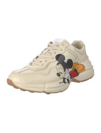 Gucci x Disney Leather Printed Sneakers
