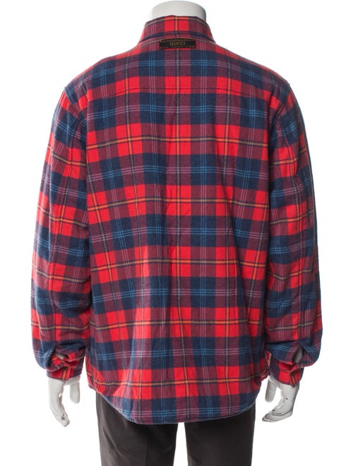 Gucci x Disney Plaid Print Jacket