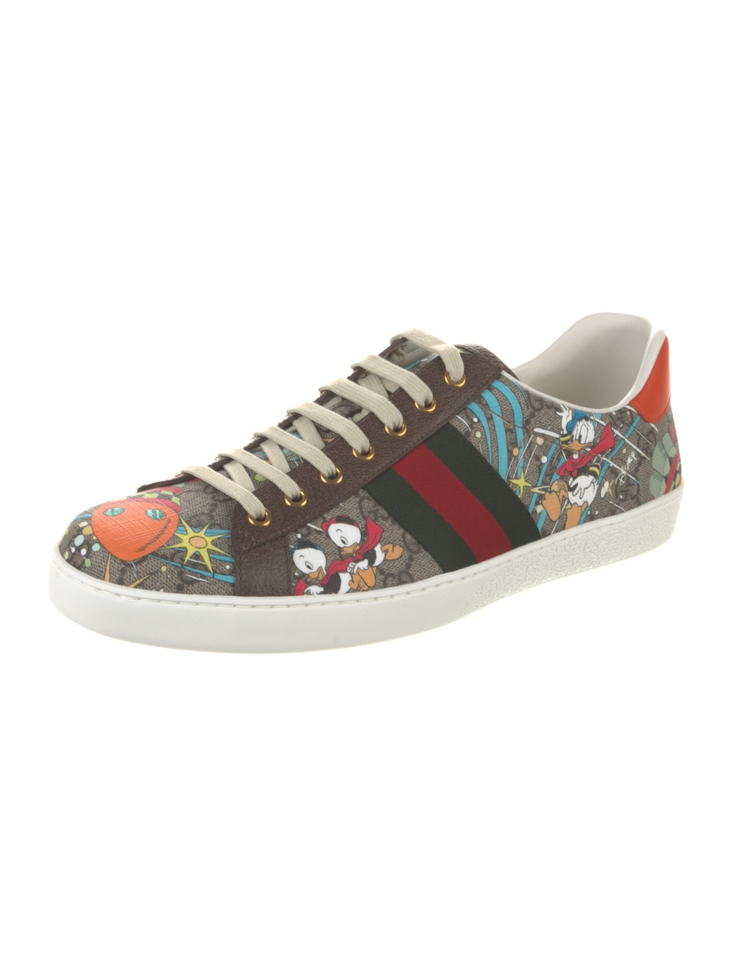 Gucci x Disney GG Supreme Sneakers w/ Tags