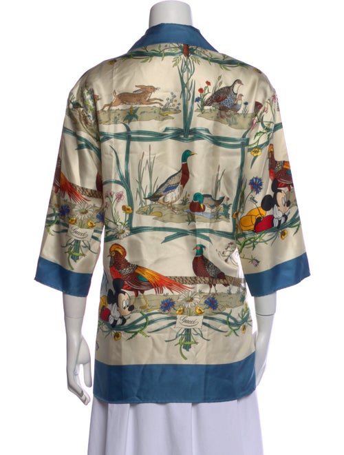 Gucci x Disney Silk Printed Tunic