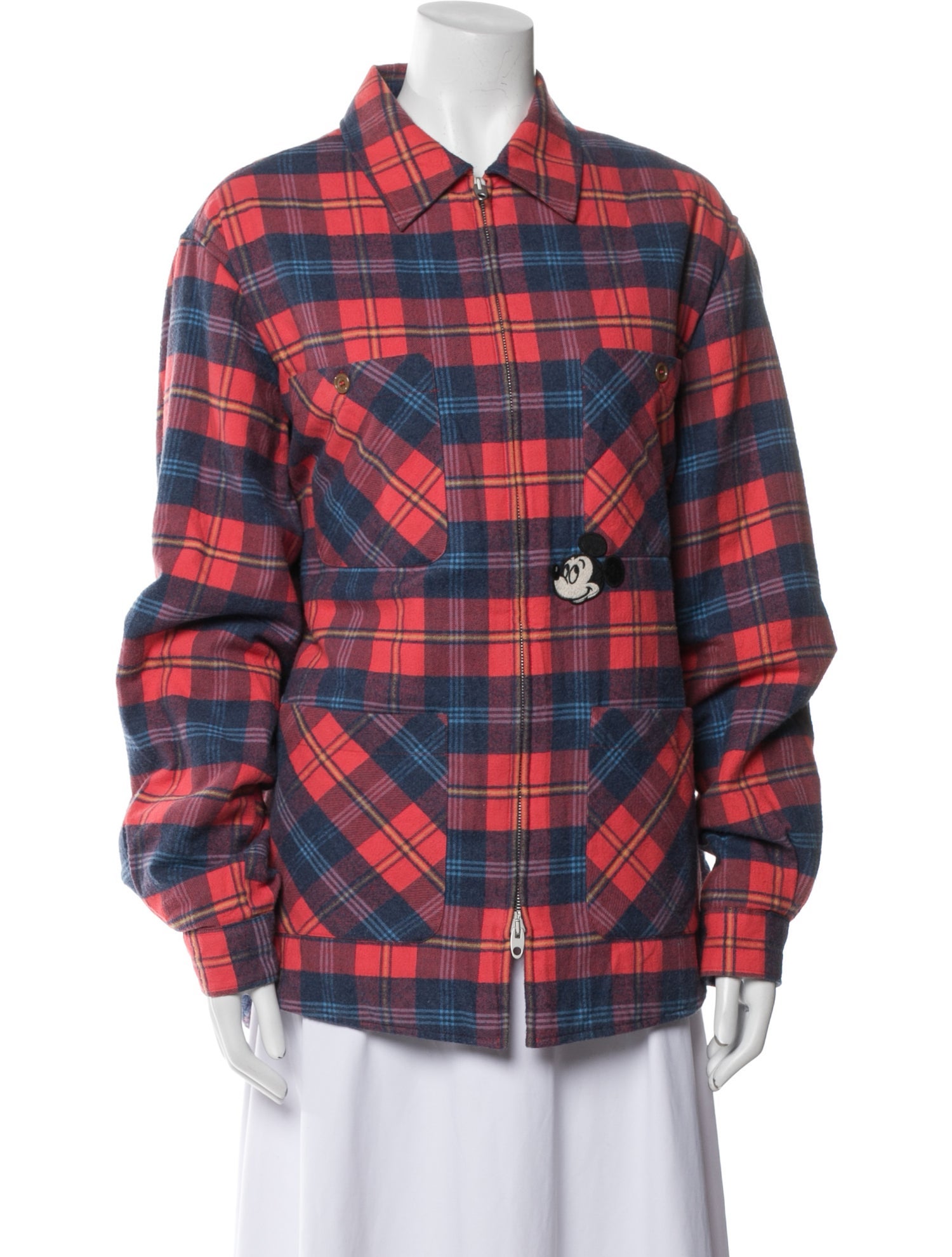 Gucci x Disney Plaid Print Jacket